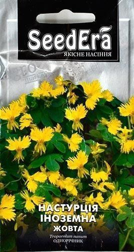 Настурция иностранная "Жёлтая" ТМ "SeedEra" 1г