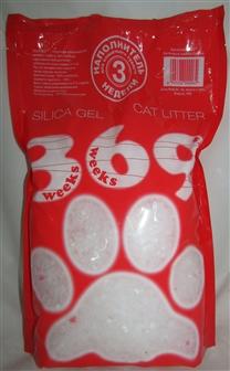 Silica Gel Cat Litter 369 Cілікагелевий наповнювач для котячого туалету 1.4 кг (7880790)