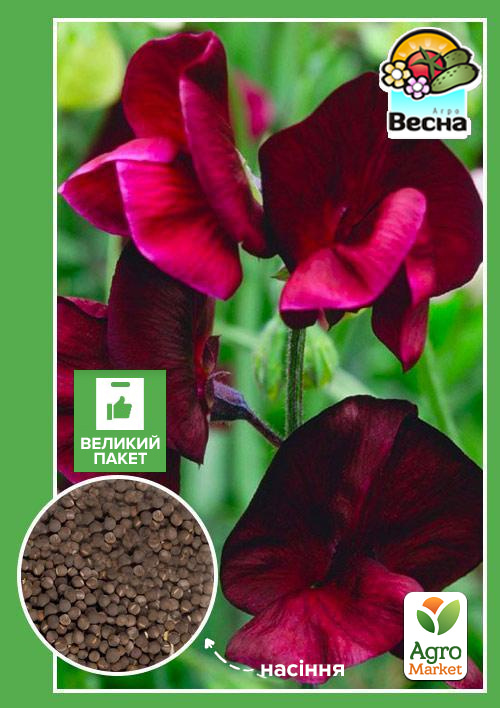 Душистый горошек "Алый жемчуг" ТМ "Весна" 0.5г