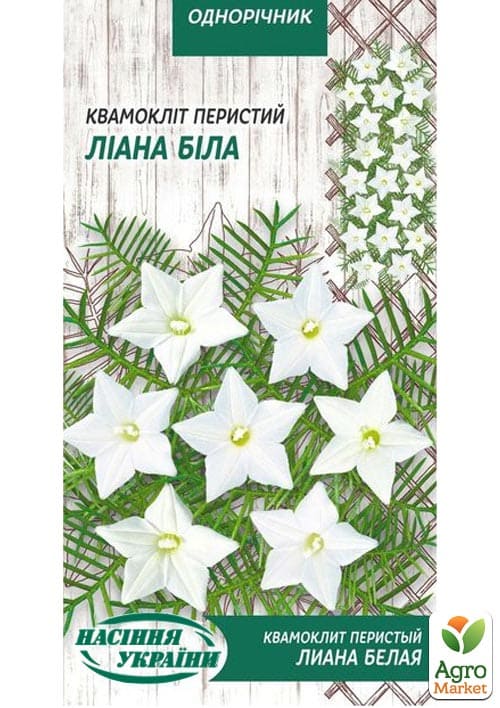 Квамоклит "Лиана белая" ТМ "Семена Украины" 0.25г
