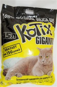 Kotix Gigante Силикагелевый наполнитель для кошачьего туалета 6.5 кг (8376150)