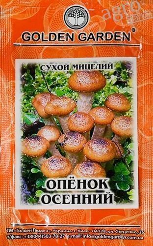 Сухой мицелий "Опенок осенний" ТМ "Golden Garden" 10г