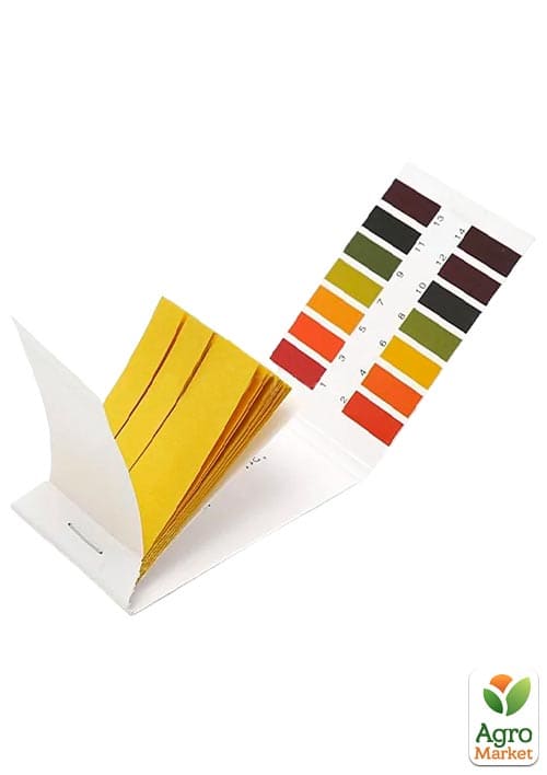 Тест-індикатори кислотності ґрунту (лакмусові смужки pH) 80шт - фото 3