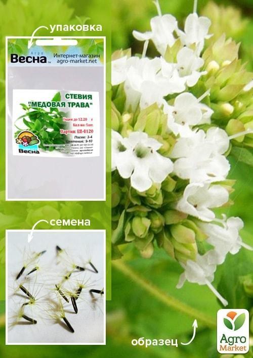 Стевія "Медова трава" (Зипер) ТМ "Весна" 5шт