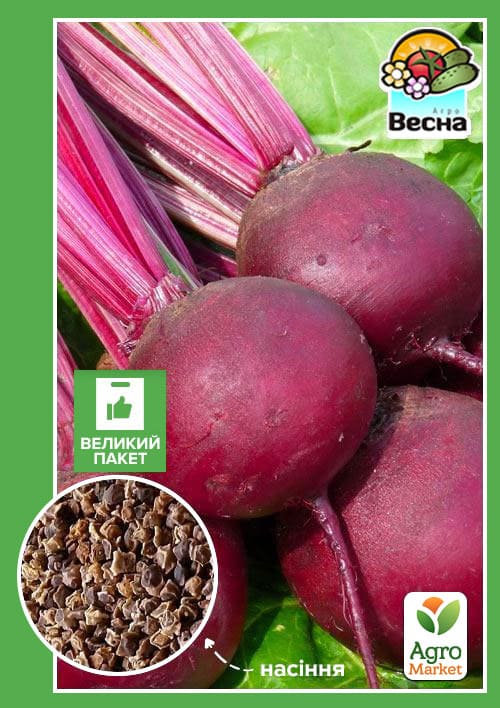 Свекла "Винегретная" (Большой пакет) ТМ "Весна" 6г