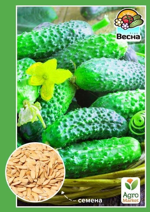 Огурец "Лилипут F1" (Новый пакет) ТМ "Весна" 0.25г