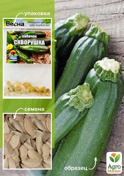 Кабачок "Скворушка" (Зипер) ТМ "Весна" 5г