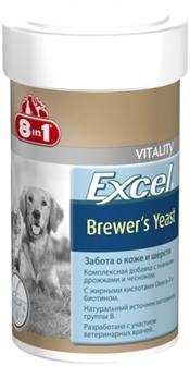 8in1 Europe Витамины для собак с пивными дрожжами и чесноком, 1430 табл.  730 г (1157310)