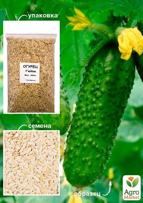 Огурец "Гейм" ТМ "Весна" 500г