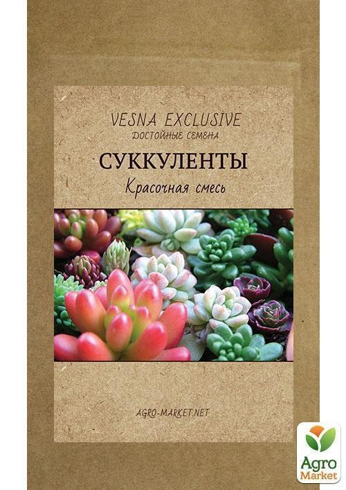 Суккуленты "Красочная смесь" ТМ "Vesna Exclusive" 10шт - фото 5