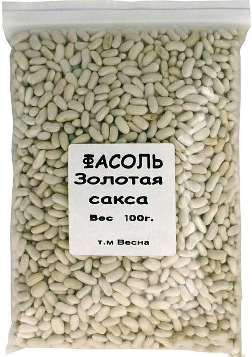 Квасоля "Золота Сакса" ТМ "Весна" 100г - фото 2