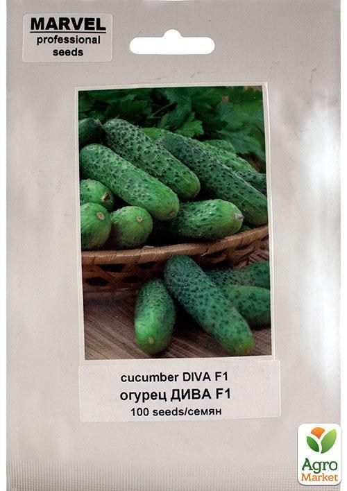 Огурец "Дива F1" ТМ "MARVEL" 100шт