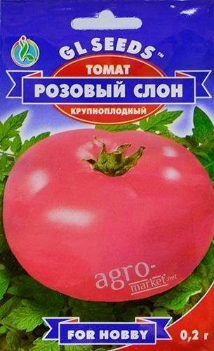 Томат "Розовый слон" ТМ "GL SEEDS" 0.2г