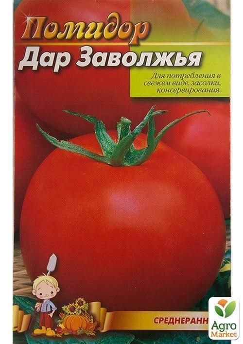 Томат "Дар Заволожья" (Большой пакет) ТМ "Весна" 1г - фото 2
