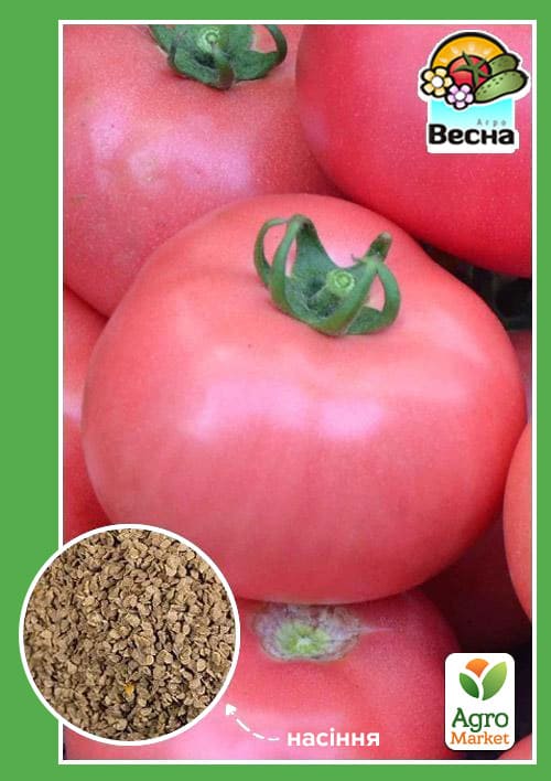 Томат "Рожевий велетень" ТМ "Весна" 0.1г