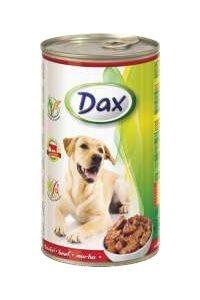 Dax Вологий корм для собак з яловичиною 1.24 кг (1375381)
