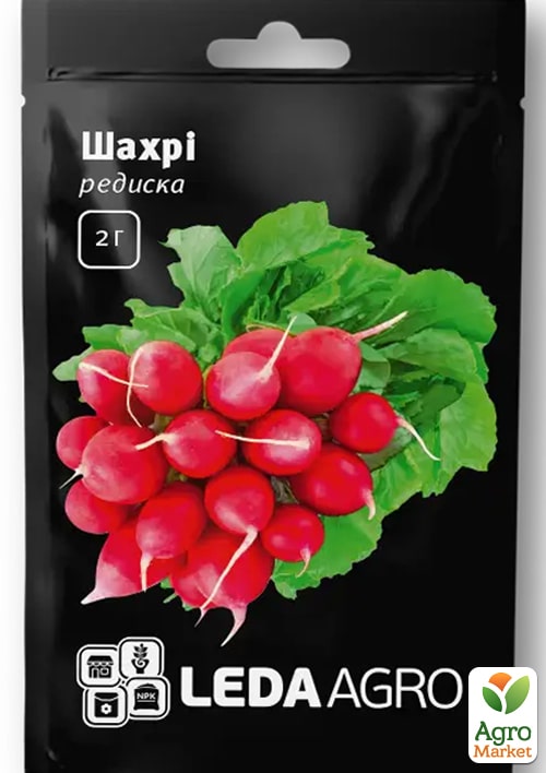 Редис "Шахри" ТМ "Leda Agro" 2г