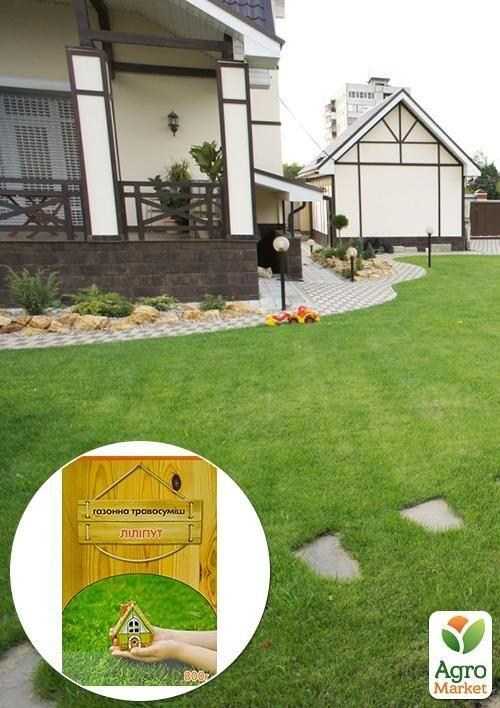 Газонная травосмесь "Лилипут" ТМ "Семейный сад" 800г