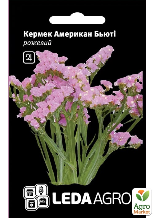 Кермек (статица) "Американ бьюти" ТМ "Leda Agro" 0,15г