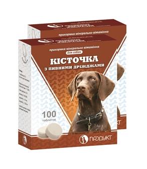 Продукт Косточка Минерально - витаминная подкормка для собак с пивными дрожжами  200 г (3402840)