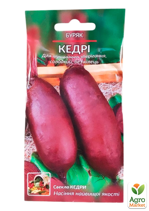 Свекла "Кедри" ТМ "Весна" 2г - фото 2