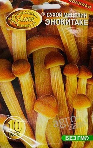 Сухой мицелий "Энокитаке" ТМ "Алекс SEEDS" 10г