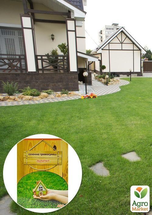 Газонна травосуміш "Ліліпут" ТМ "Сімейний сад" 400г 