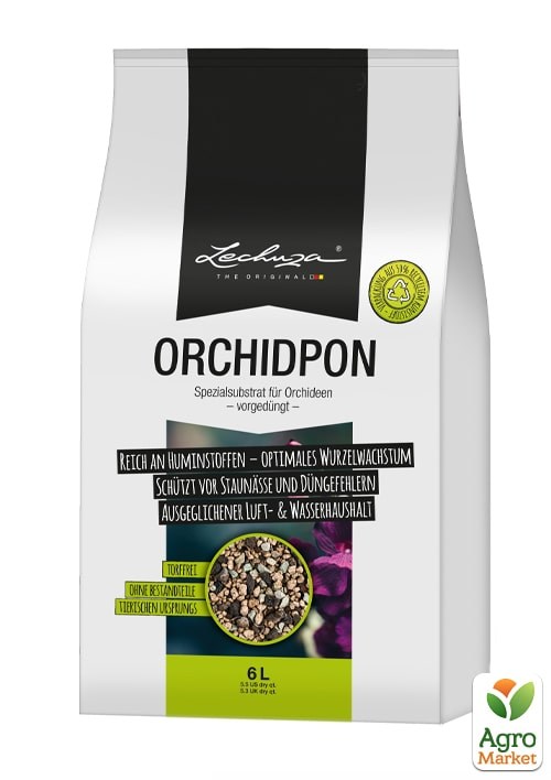 Субстрат Lechuza для орхiдей Orhidpon 6л (19581)