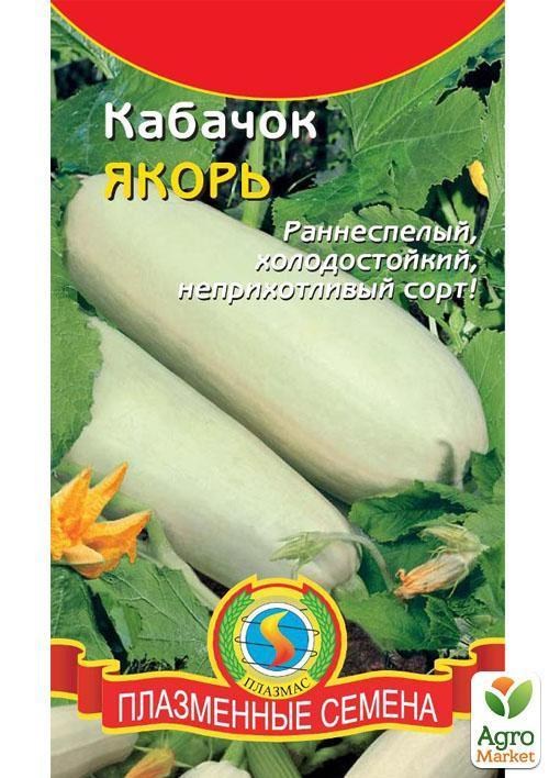 Кабачок "Якір" ТМ "Плазмові насіння" 10шт