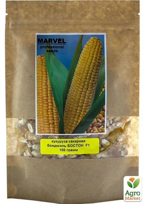 Кукурудза цукрова "Бостон F1" ТМ "MARVEL" 100г