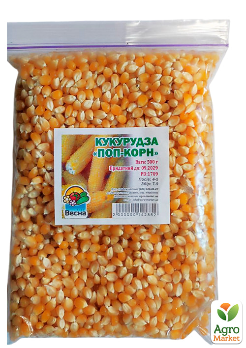 Кукурудза "Поп-корн" ТМ "Весна" 500г - фото 2