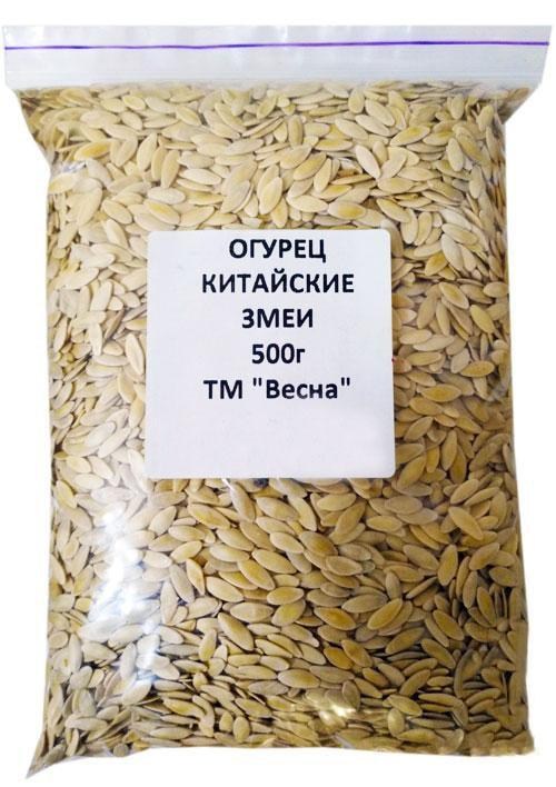 Огурец "Китайские змеи" ТМ "Весна" 500г - фото 2
