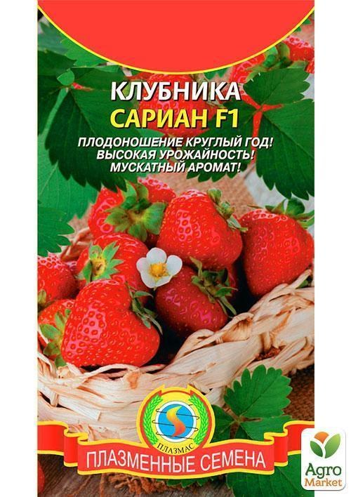 Клубника "Сариан F1" ТМ "Плазменные семена" 4шт
