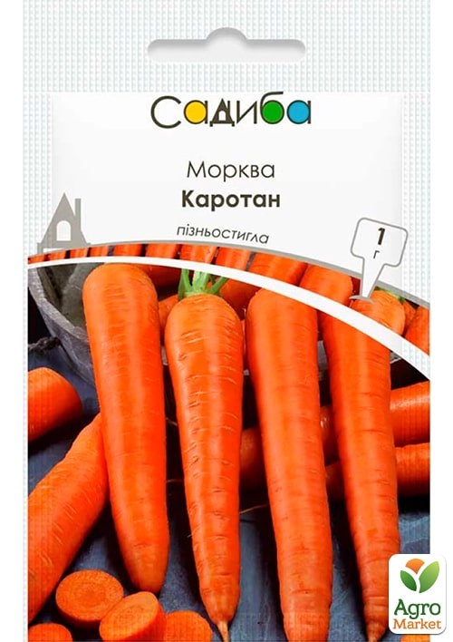 Морква "Каротан" ТМ "Садиба центр" 1г