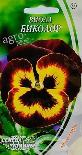 Виола "Биколор" ТМ "Семена Украины" 0.1г