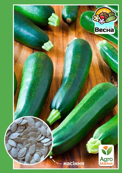 Кабачок-цукіні "Цукеша" ТМ "Весна" 2г