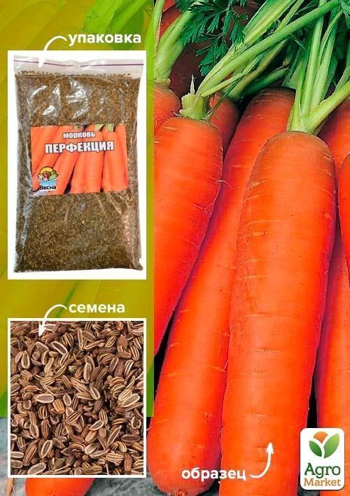 Морковь "Перфекция" ТМ "Весна" 100г