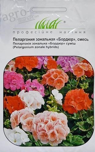 Пеларгония зональная "Бордюр" смесь ТМ "HEM Zaden" 10шт