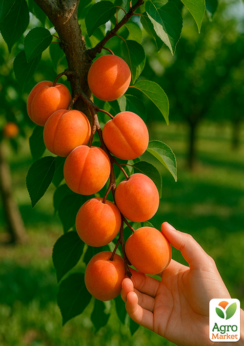 Абрикос "Цегледі Бібер" (літній сорт, середньо-ранній термін дозрівання) - фото 4