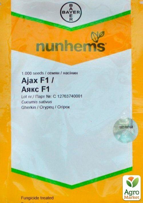 Огірок "Аякс F1" ТМ "Nunhems" 1000шт