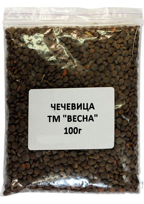 Чечевица пищевая "Обыкновенная" ТМ "Весна" 100г
