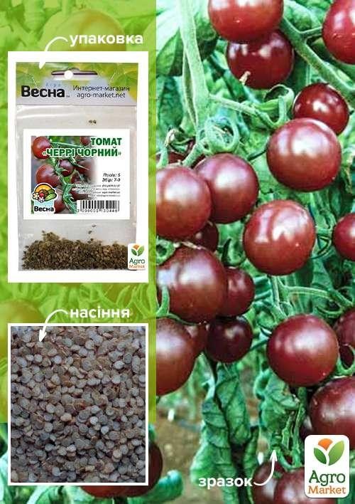 Томат "Черри черный" (Зипер) ТМ "Весна" 0.5г