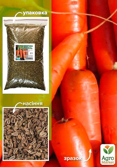 Морква "Каротель" ТМ "Весна" 500г