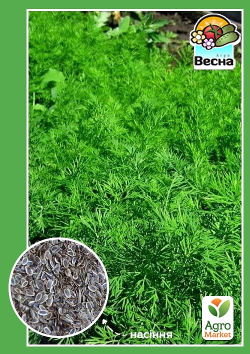 Укроп "Борода монаха" (Новый пакет) ТМ "Весна" 2г