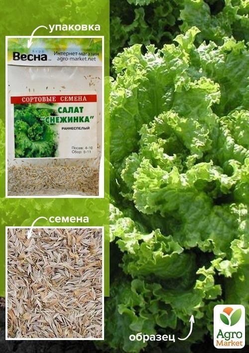 Салат "Сніжинка" (Зипер) ТМ "Весна" 3г