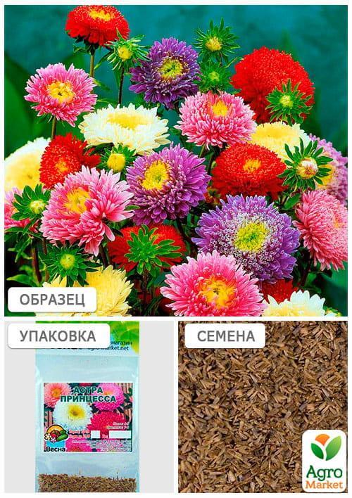 Айстра "Принцеса" суміш забарвлень (Зипер) ТМ "Весна" 0,5г - фото 4