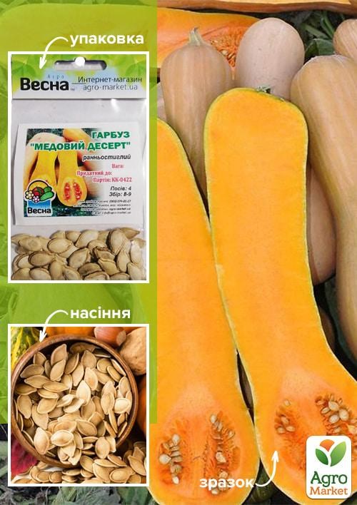 Гарбуз "Медовий десерт" (Зипер) ТМ "Весна" 5г