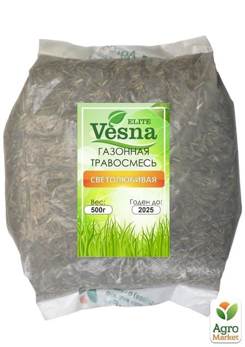 Газонная травосмесь "Светолюбивая" ТМ "Vesna Elite" 500г