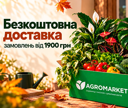 Безкоштовна доставка замовлень від 1900 грн