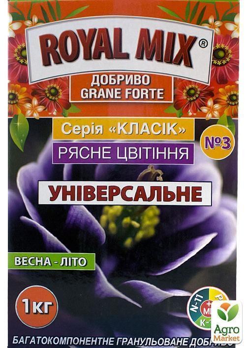 Минеральное удобрение "Обильное цветение" ТМ "Royal Mix" (Коробка) 1кг